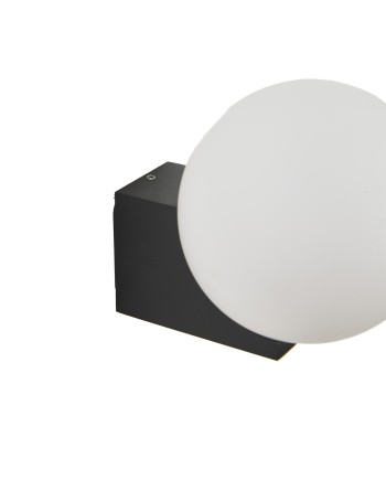 INTERLAKEN * APLIQUE IP54 G9 NEGRO